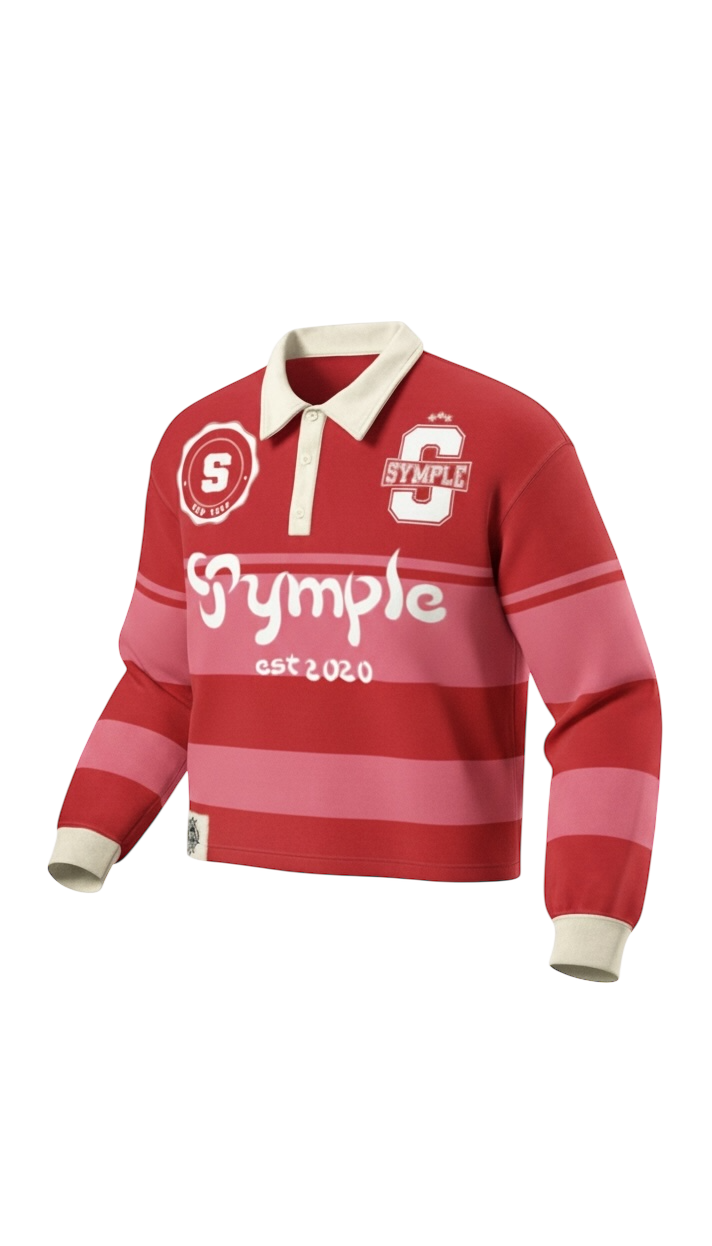 Symple Rugby Red/Pink (PRE ORDER ITEM)