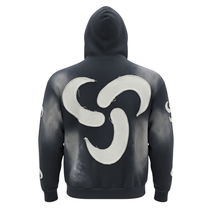 Symple/washed Black Hoody